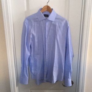 Dan John men’s dress shirt blue. Worn once